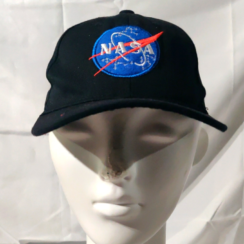 Spirit Nasa Adjustable Velcro Back Cap/Hat Size Medium